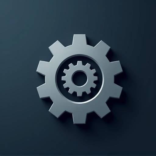 Rappresentazione grafica di un ingranaggio che simboleggia il processo di utilizzo dei dati